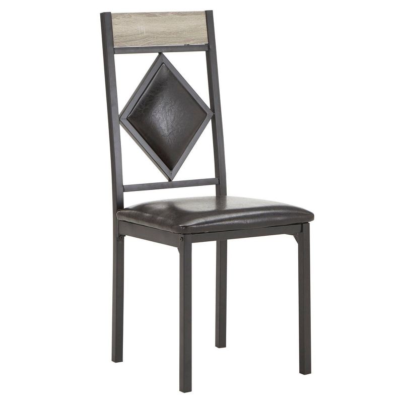 5pc Kalinda Dining Set Black - Inspire Q