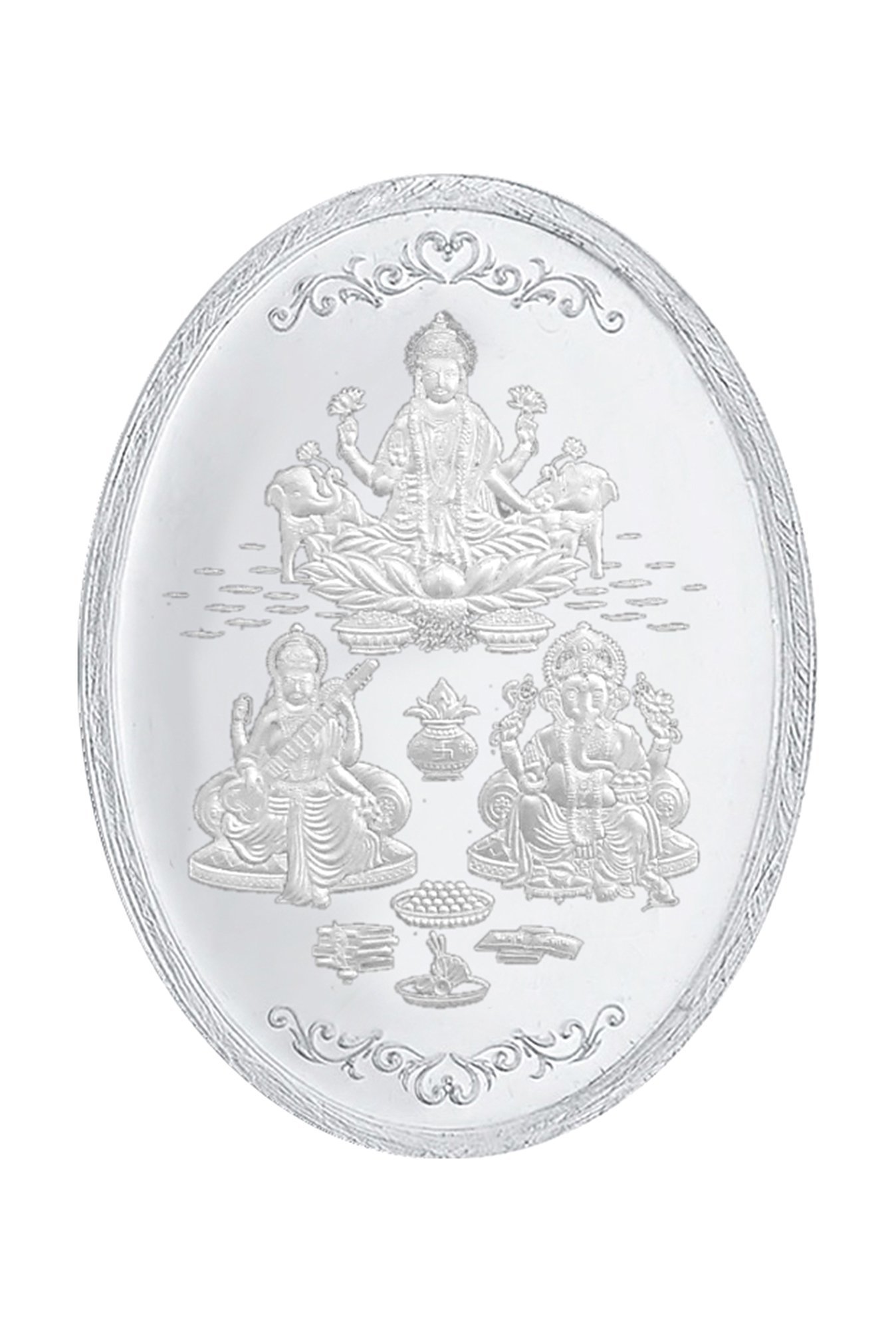 Taraash Ganpati 999 10gm Silver Coin