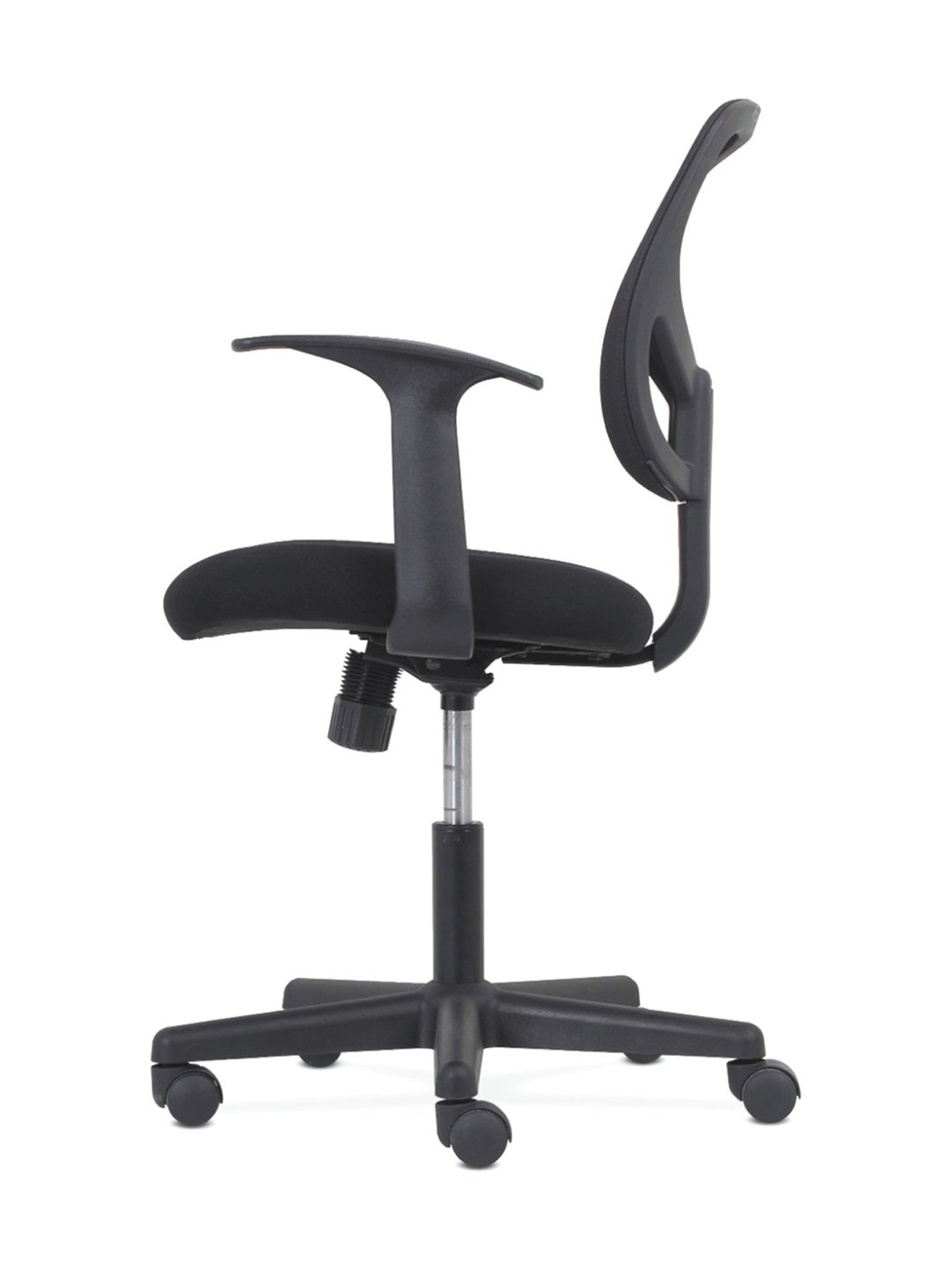 HNI India Sadie Black Mesh Mid Back Office Chair