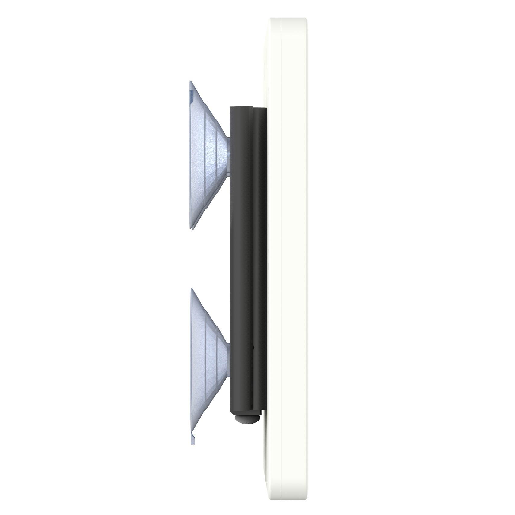VidaMount White Enclosure and Fixed Removable Glass Mount [Bundle] compatible with iPad Mini 1/2/3