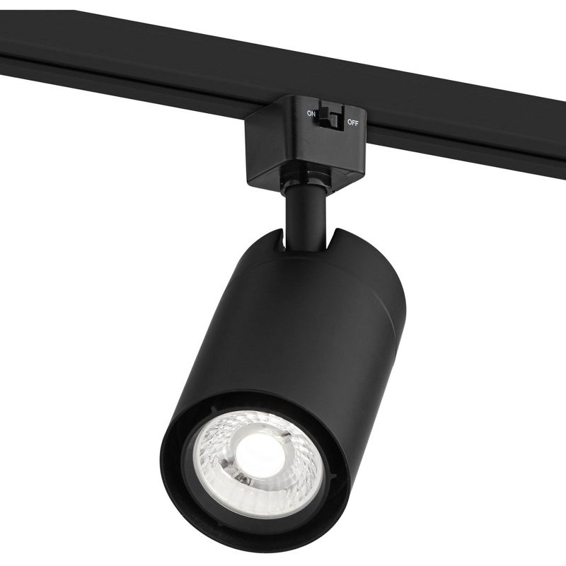 Pro Track Black 15 Watt LED Cylinder Track Head