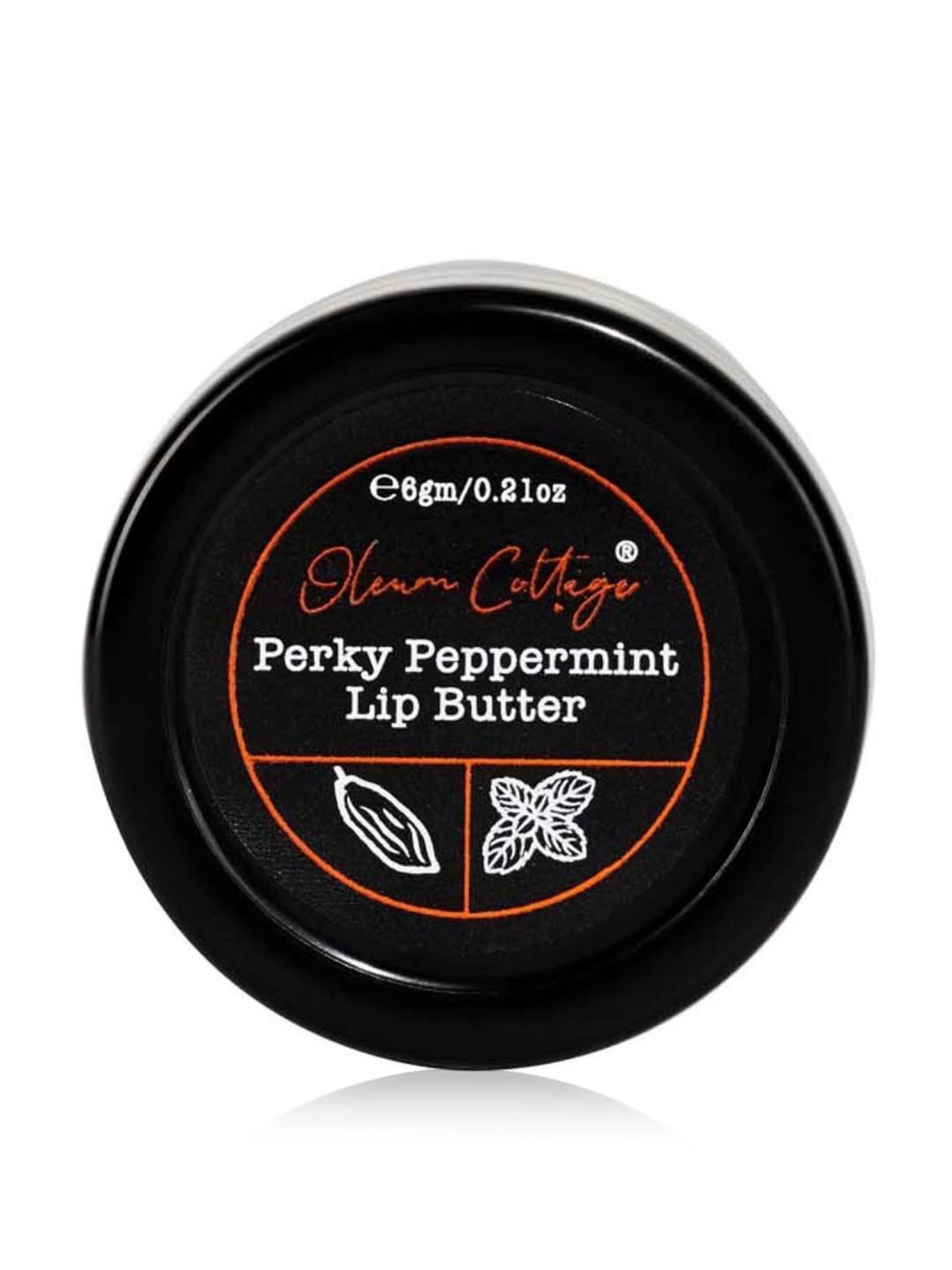 Oleum Cottage Perky Peppermint Lip Butter - 6 gm