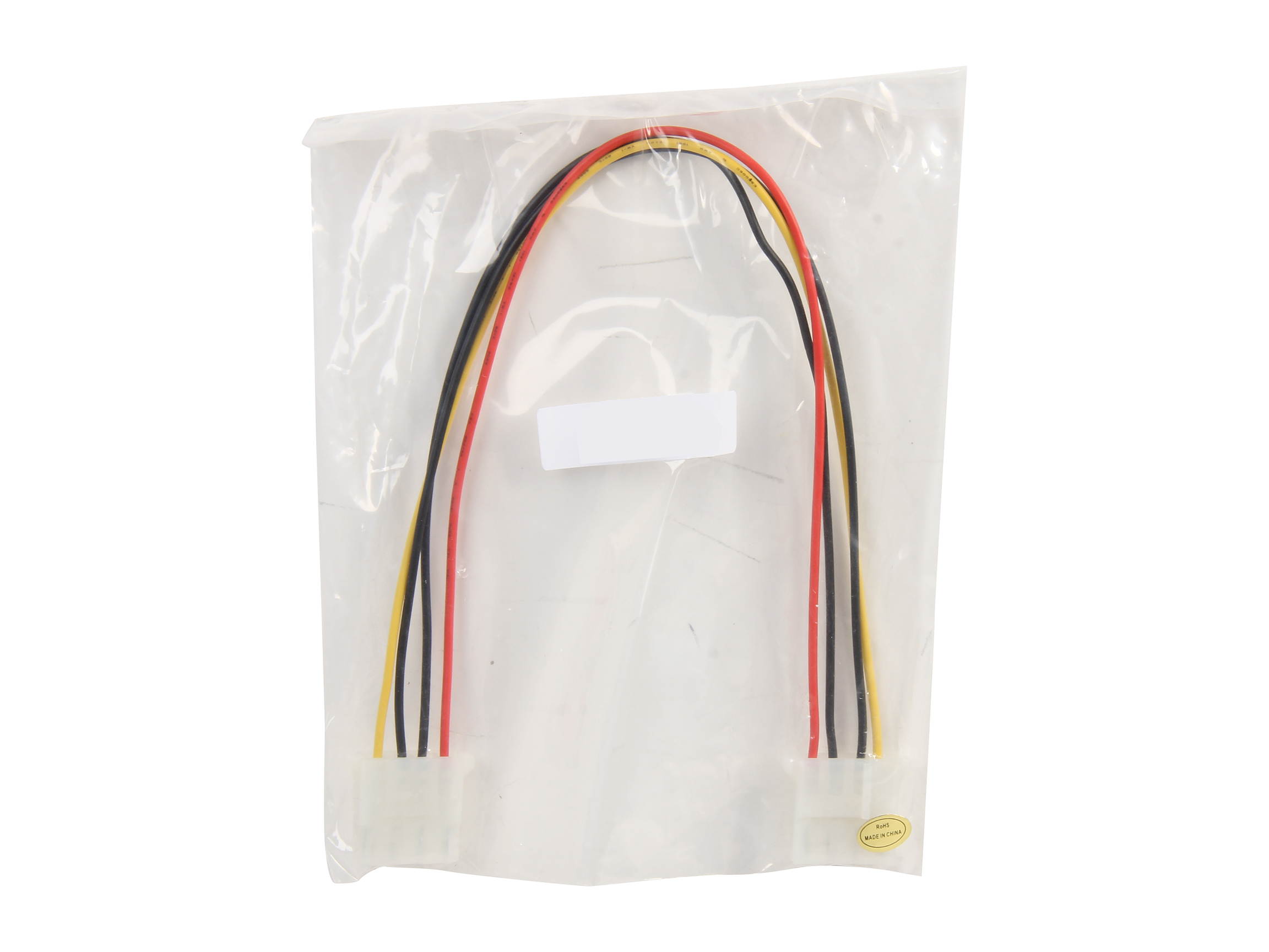 Nippon Labs POW-04412 8" Molex 5.25 Female to Female Power Supply Cable