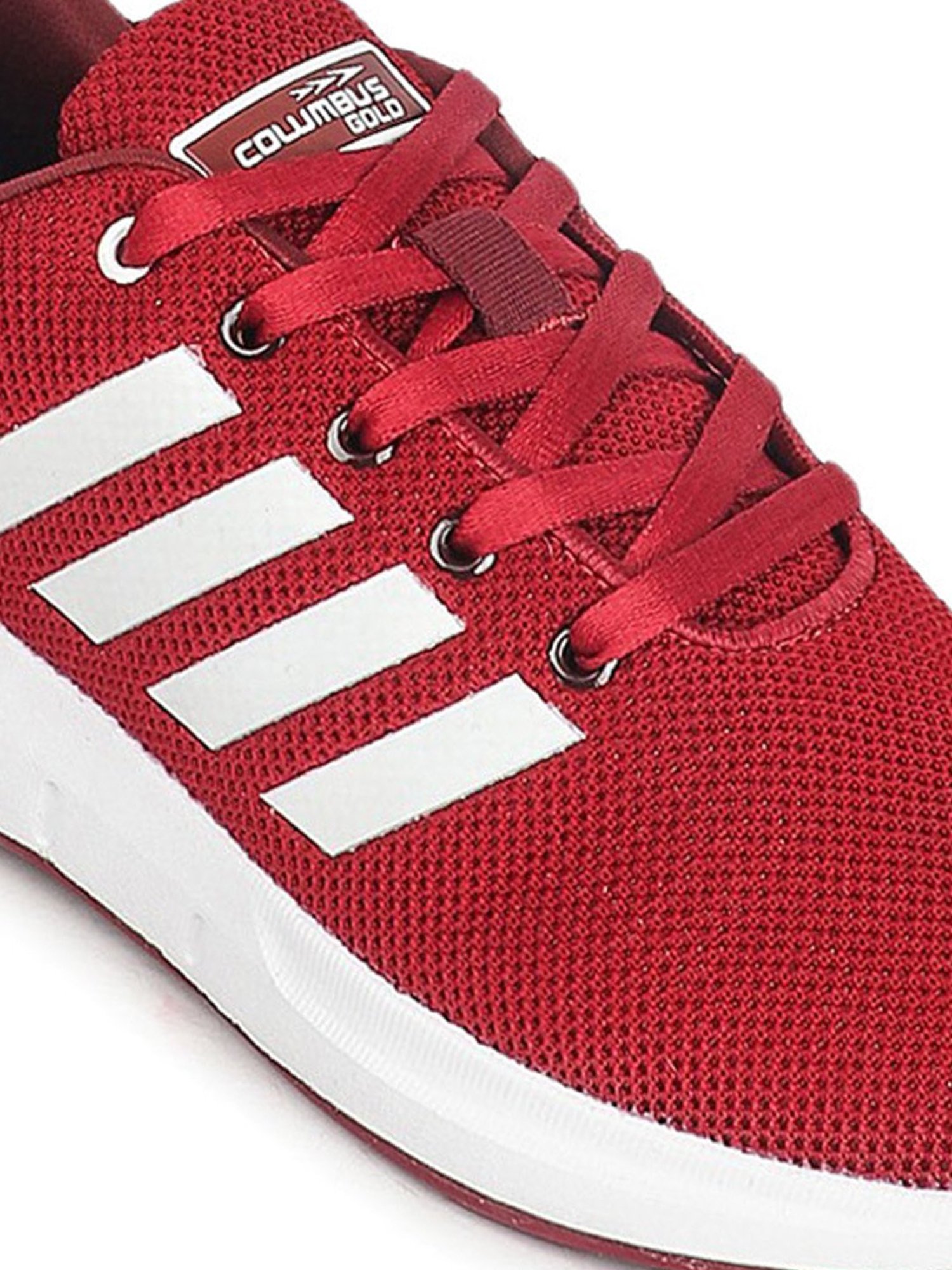 Columbus Men's Red Running Shoes