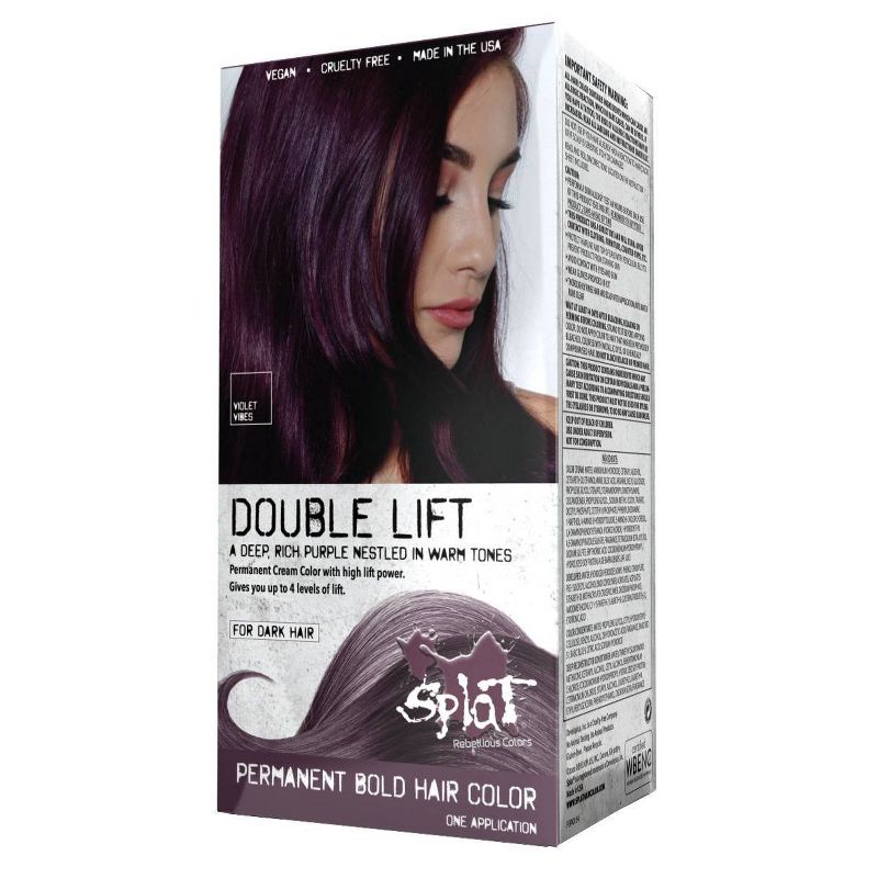 Splat Double Lift Permanent Color Purple
