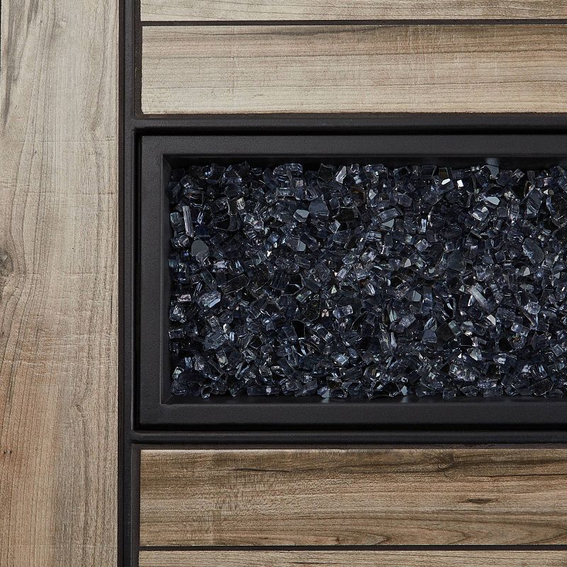 American Fireglass 10 LB Bag 1/2 Inch Reflective Fireplace & Firepit Fire Glass, Cobalt Blue