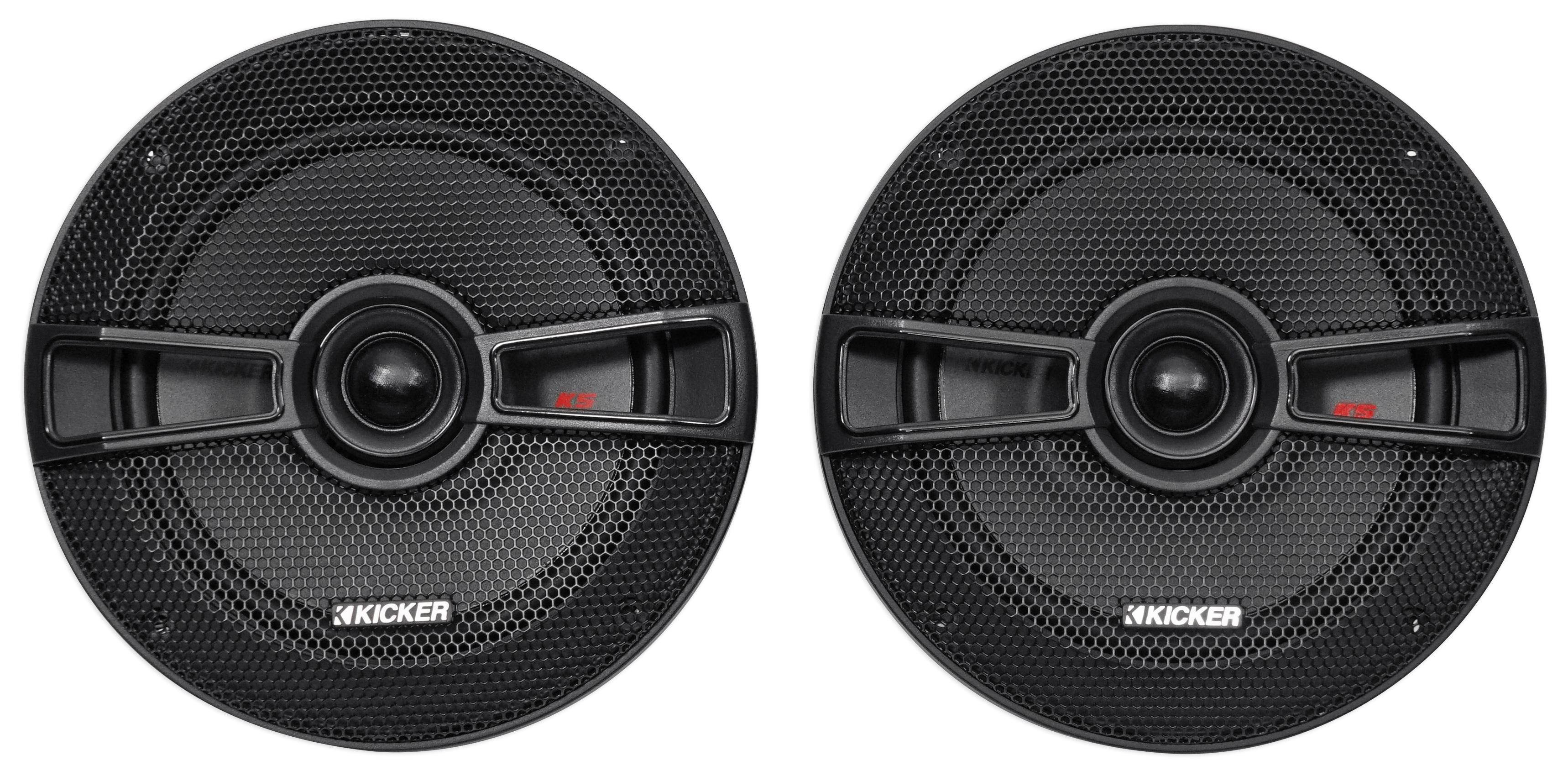 Kicker 44KSC6504 6-1/2" KS 2-Way Coaxial Speaker System