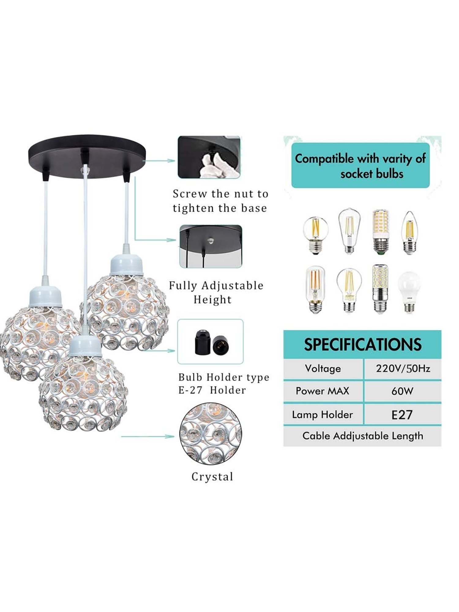 DecorativeRay Golden Chandiler - Set of 1