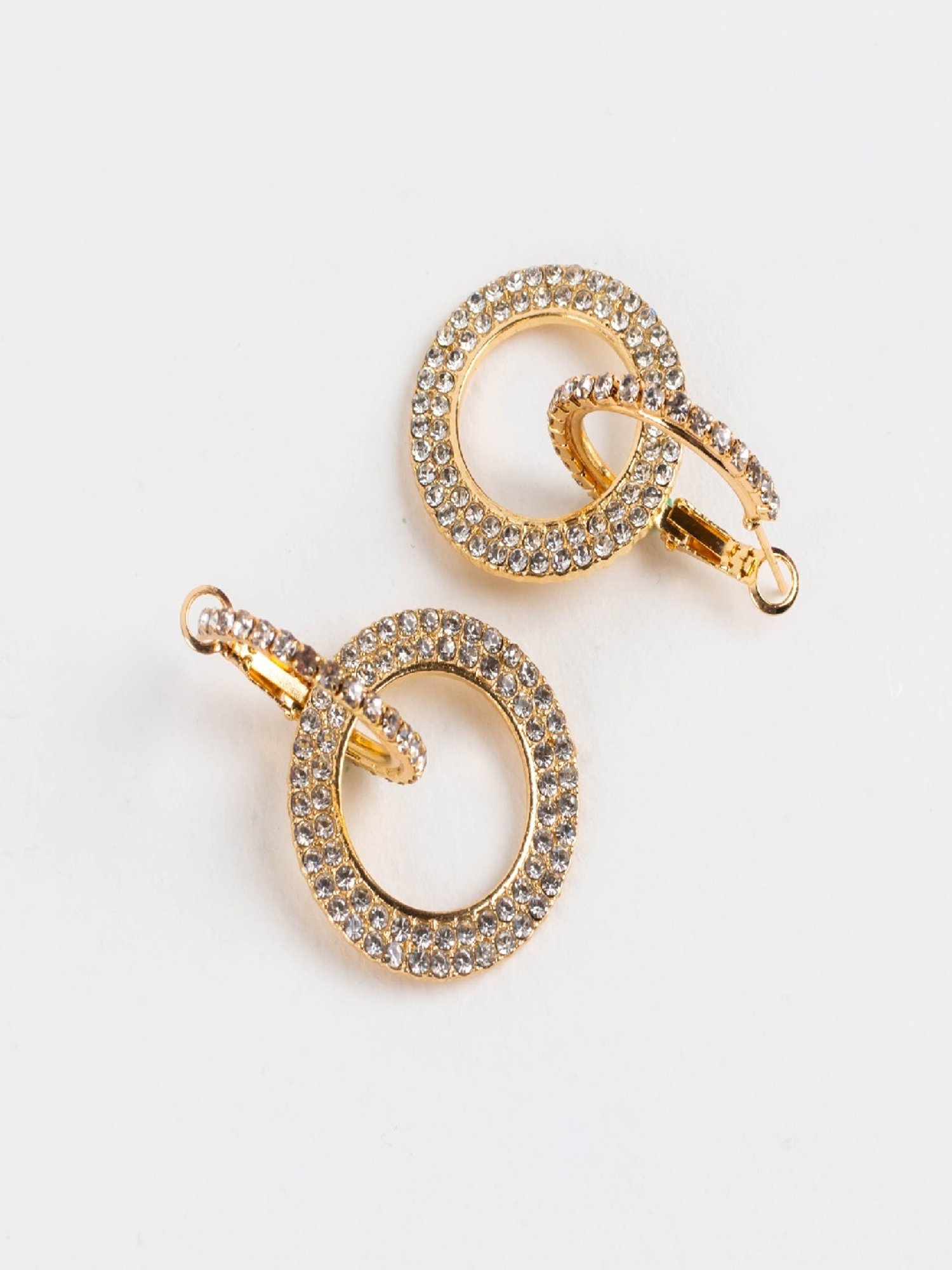 Jewelz Trendy Round Hanging Earrings for Girls & Women