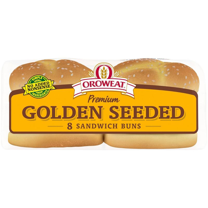 Sunbeam Jumbo Seeded Buns - 8ct/20oz