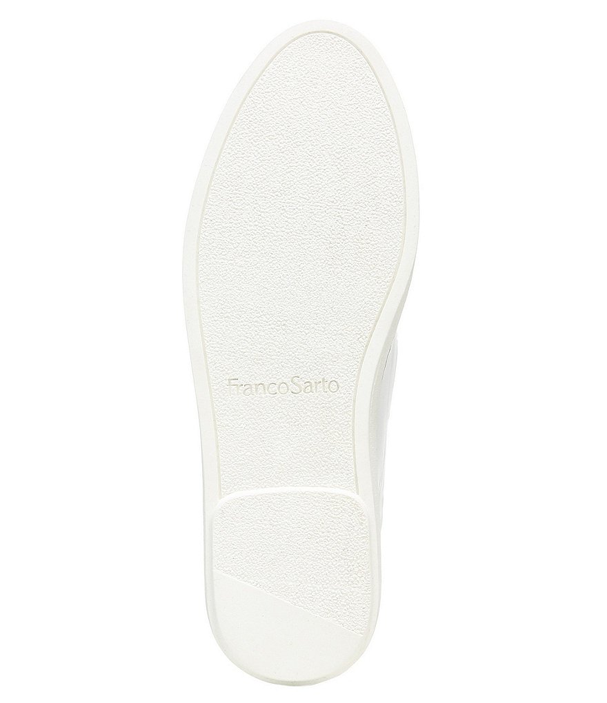 Franco Sarto Iconic Leather Slip-On Platform Sneakers