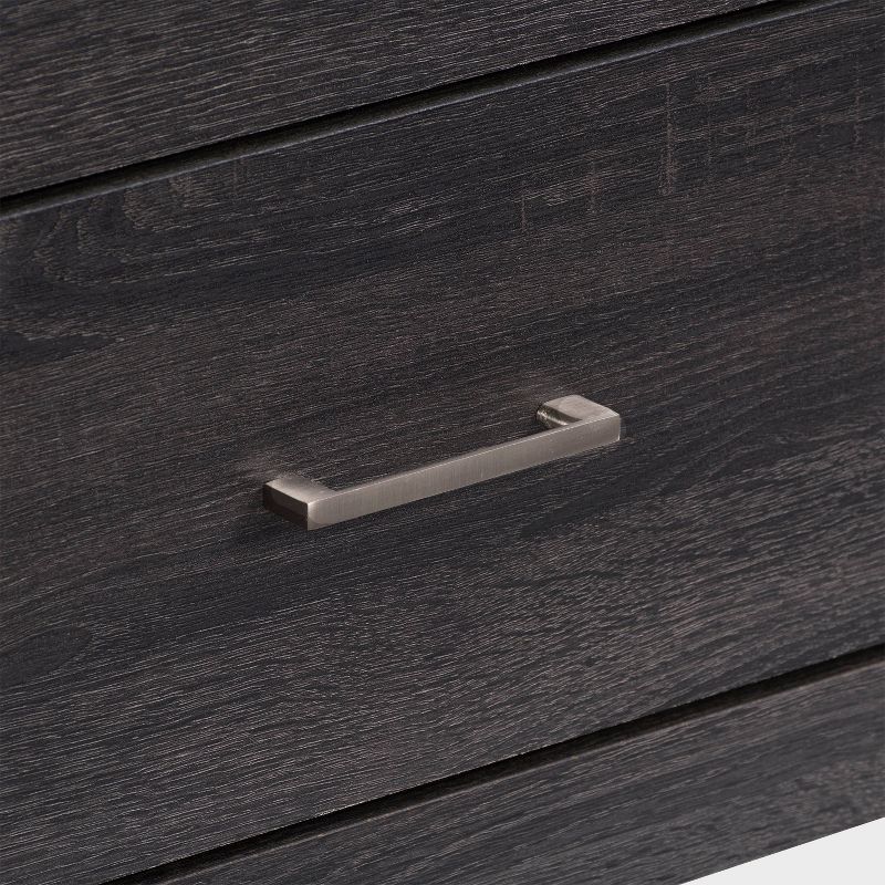 Hollywood TV Cabinet with Drawers For TV's up to 80" Dark Gray - CorLiving