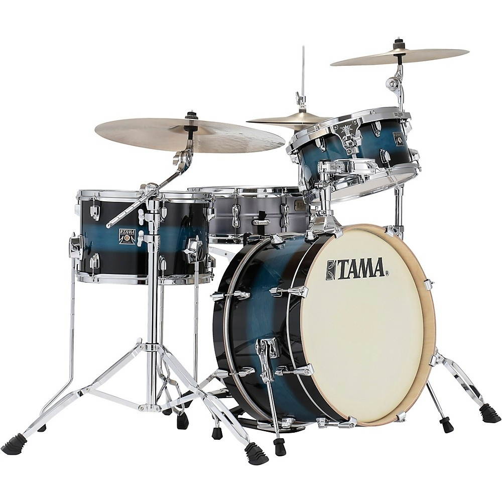 TAMA Superstar Classic Maple Neo-Mod 3-Piece Shell Pack with 20" Bass Drum Mod Blue Duco