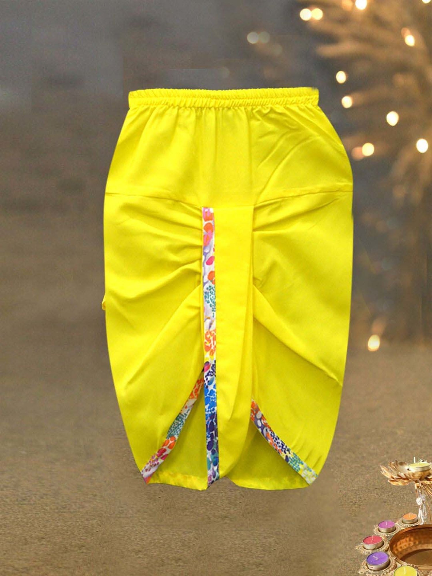 A.T.U.N. Boys Multicolor Printed Full Sleeves Kurta Set