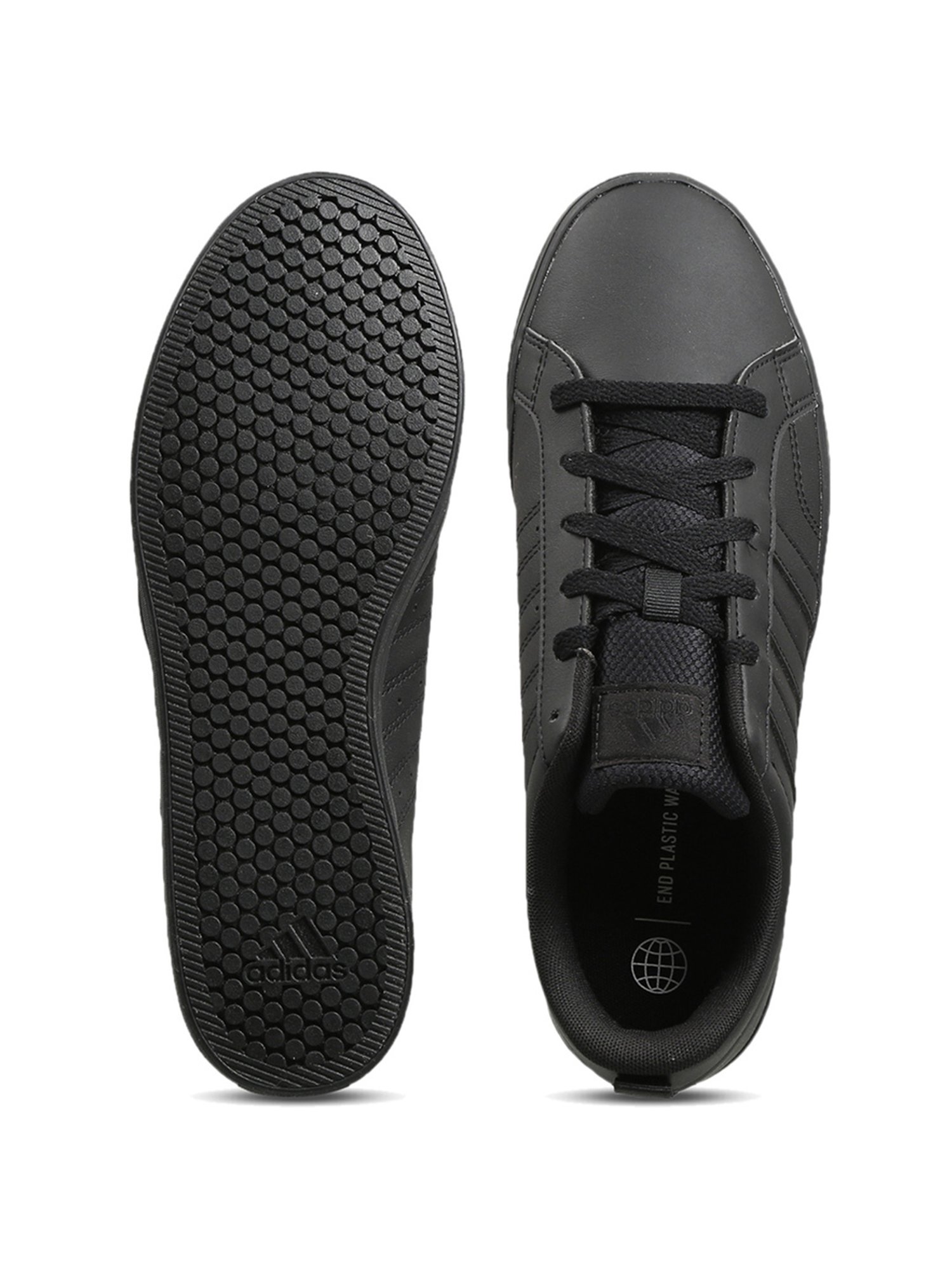 Adidas Men's VS PACE 2.0 Black Skateboarding Shoes