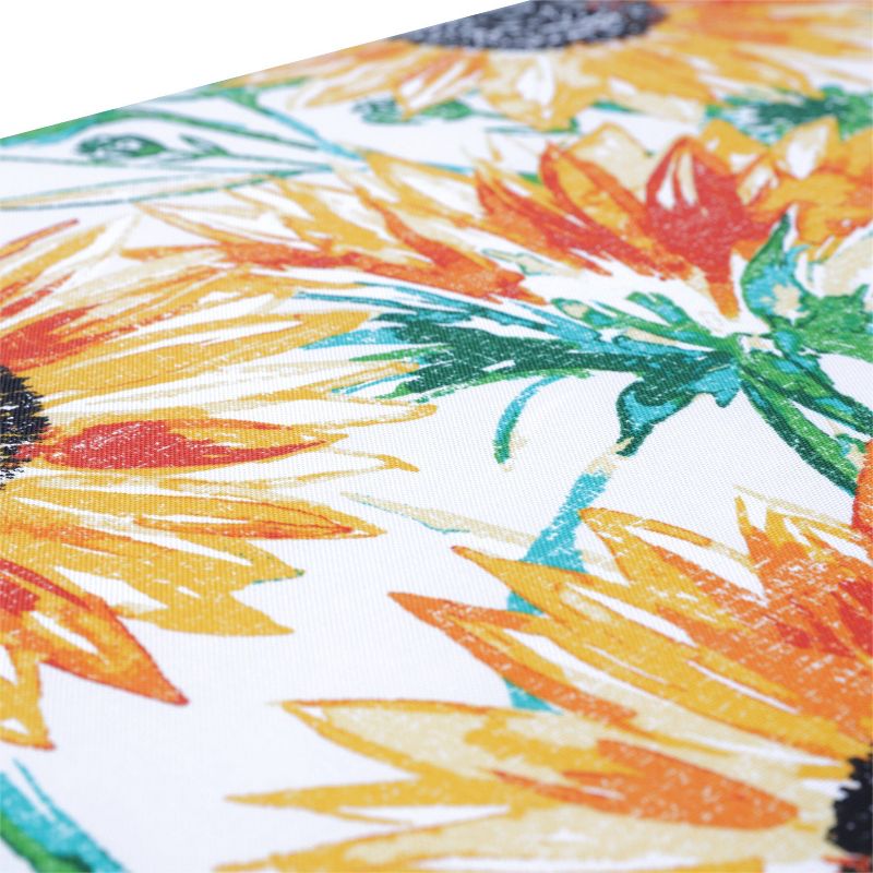 Outdoor/Indoor Bench Cushion Upbeat Disco Blue - Pillow Perfect