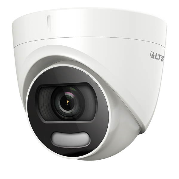 LTS CMHT1722W-CF HD TVI 2MP Full Time Color 3.6mm 66ft IR WDR 4in1 Turret Camera