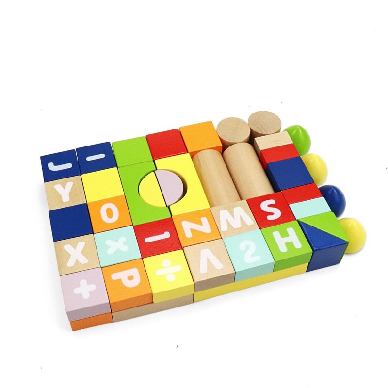 Leo & Friends Count and Spell Block 50-Piece Set