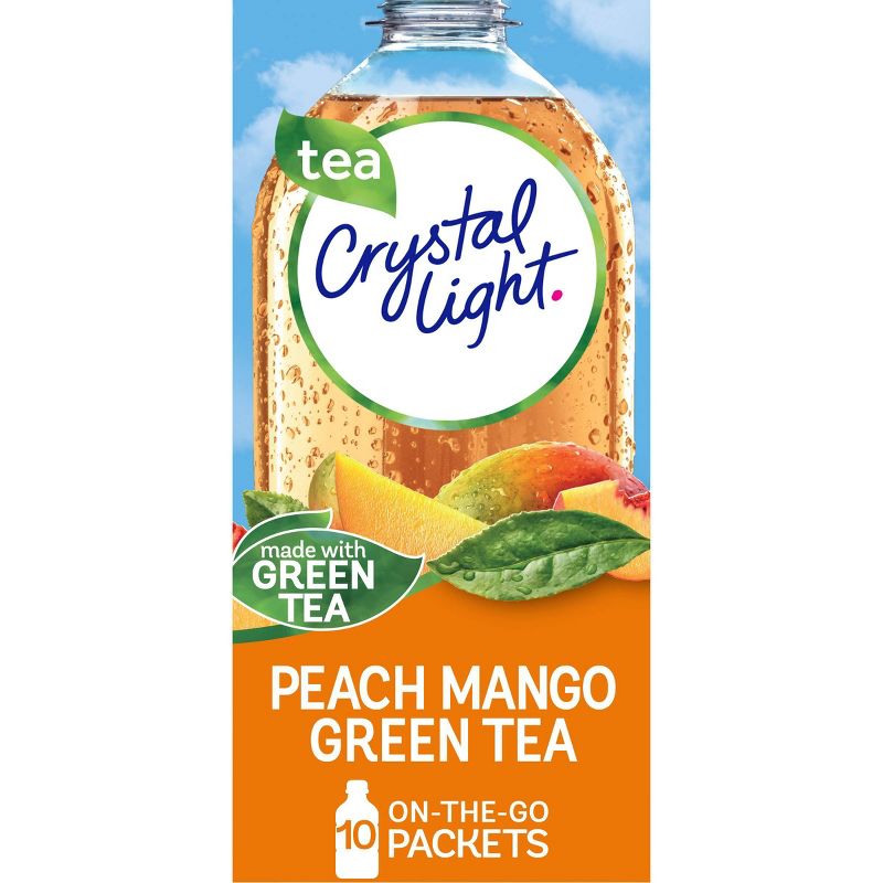 Crystal Light Energy On The Go Wild Strawberry Drink Mix - 10pk/0.11oz Pouches
