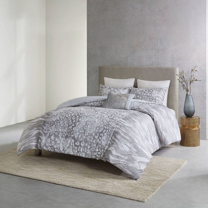 18"x18" Dohwa Cotton Square Throw Pillow - N Natori