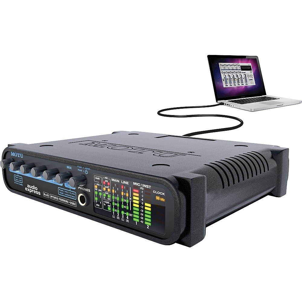 MOTU Audio Express 6 x 6 FireWire/USB 2.0 Hybrid Audio Interface