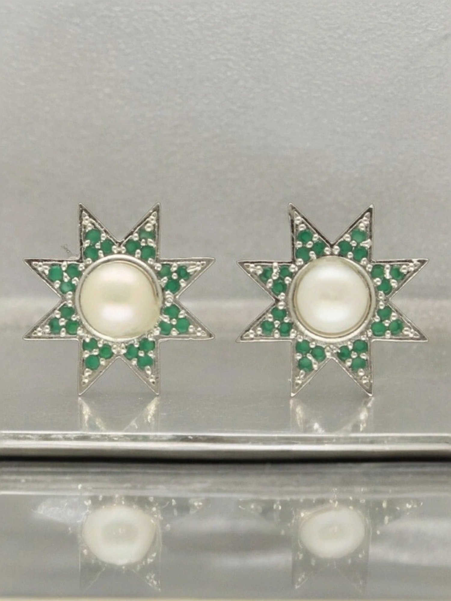 Sri Jagdamba Pearls Yami Pearl Earrings for Women and Girls