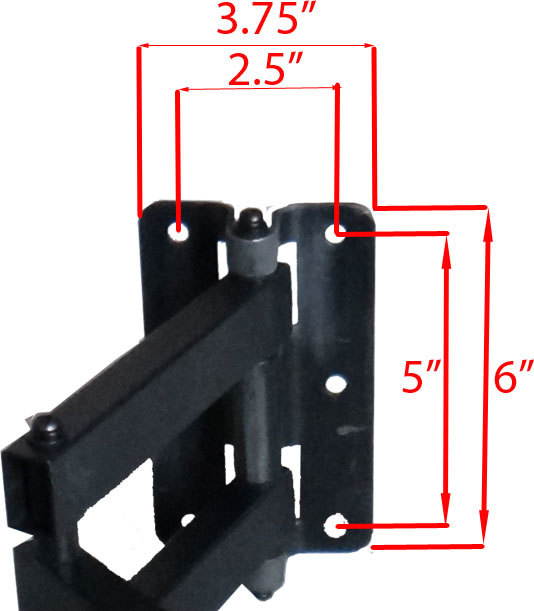 Impact Mounts
MEDIUM DUTY FULL MOTION MOUNT FOR TV SCREEN SIZES 32-55" (Model IM983)