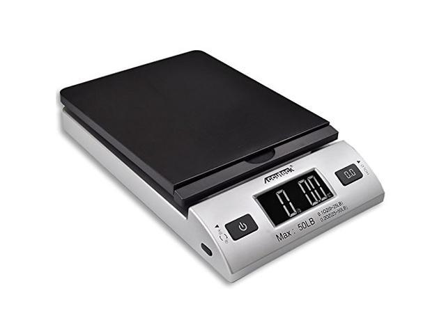 A-Pt 50 Digital with Ac Adapter, Digital Postal Scale, Shipping Scale, All-in-1 High Performance scale Series A-Pt 50 Digital With Ac Adapter, Space saving