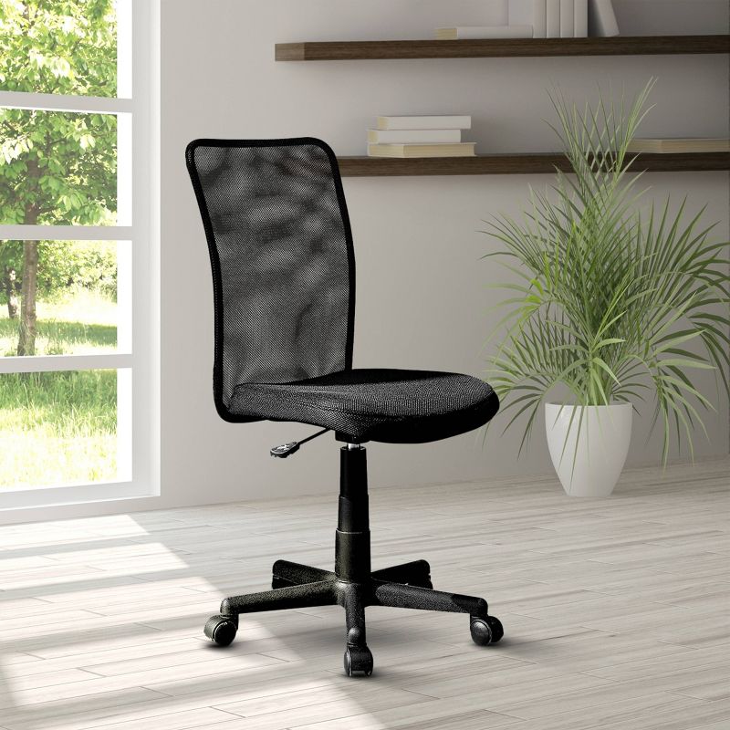 Mesh Task Office Chair Black - Techni Mobili