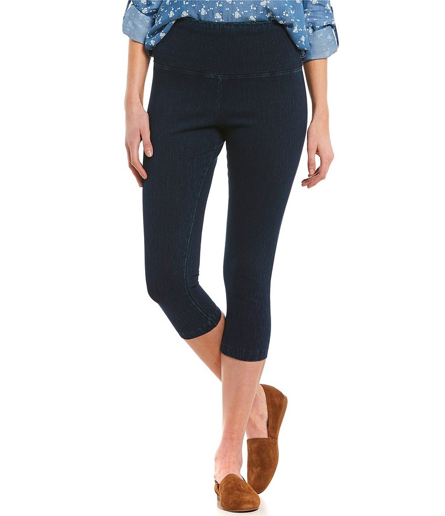 Lysse Perfect High Rise Denim Capri Leggings