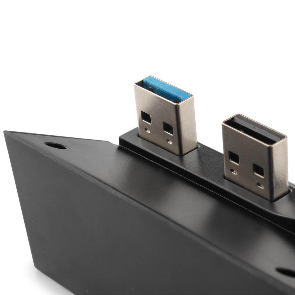 5 Port Hub USB 3.0 2.0 Charger Controller Adapter Splitter Connector Expand Hub Port for Playstation 4 PS4 Gaming Console TP4-006