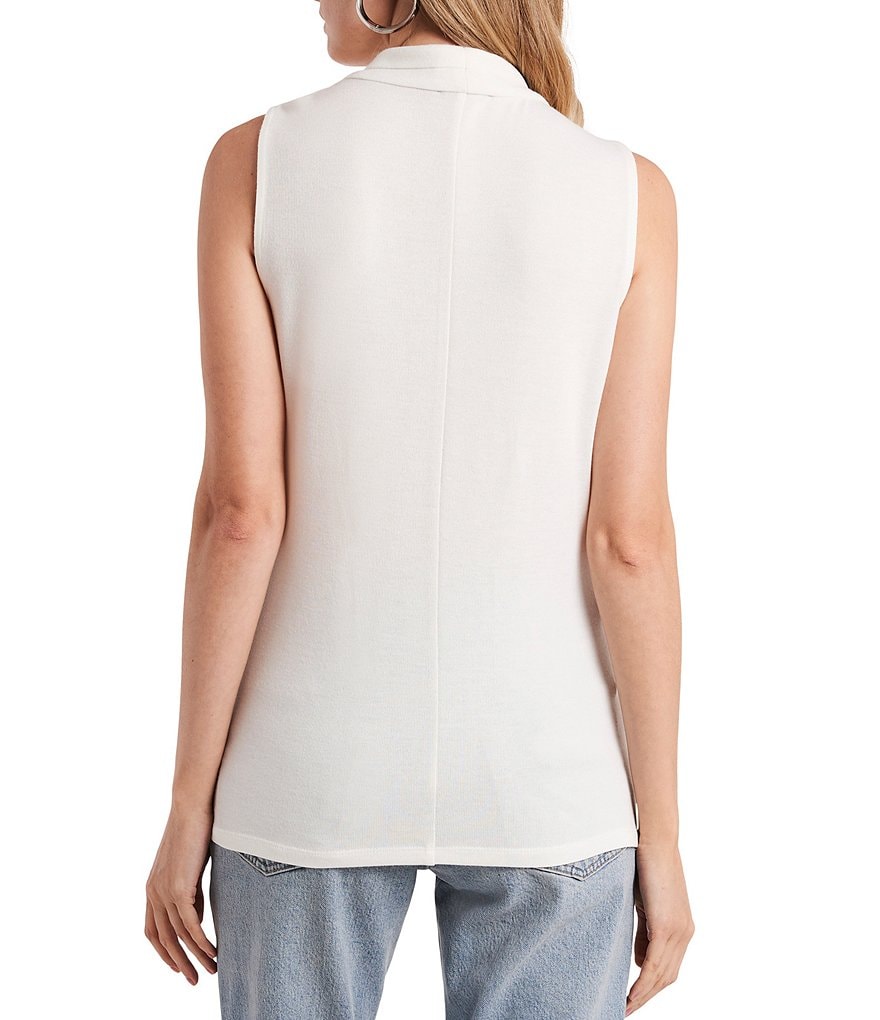 1. STATE Wrap Front Sleeveless Top