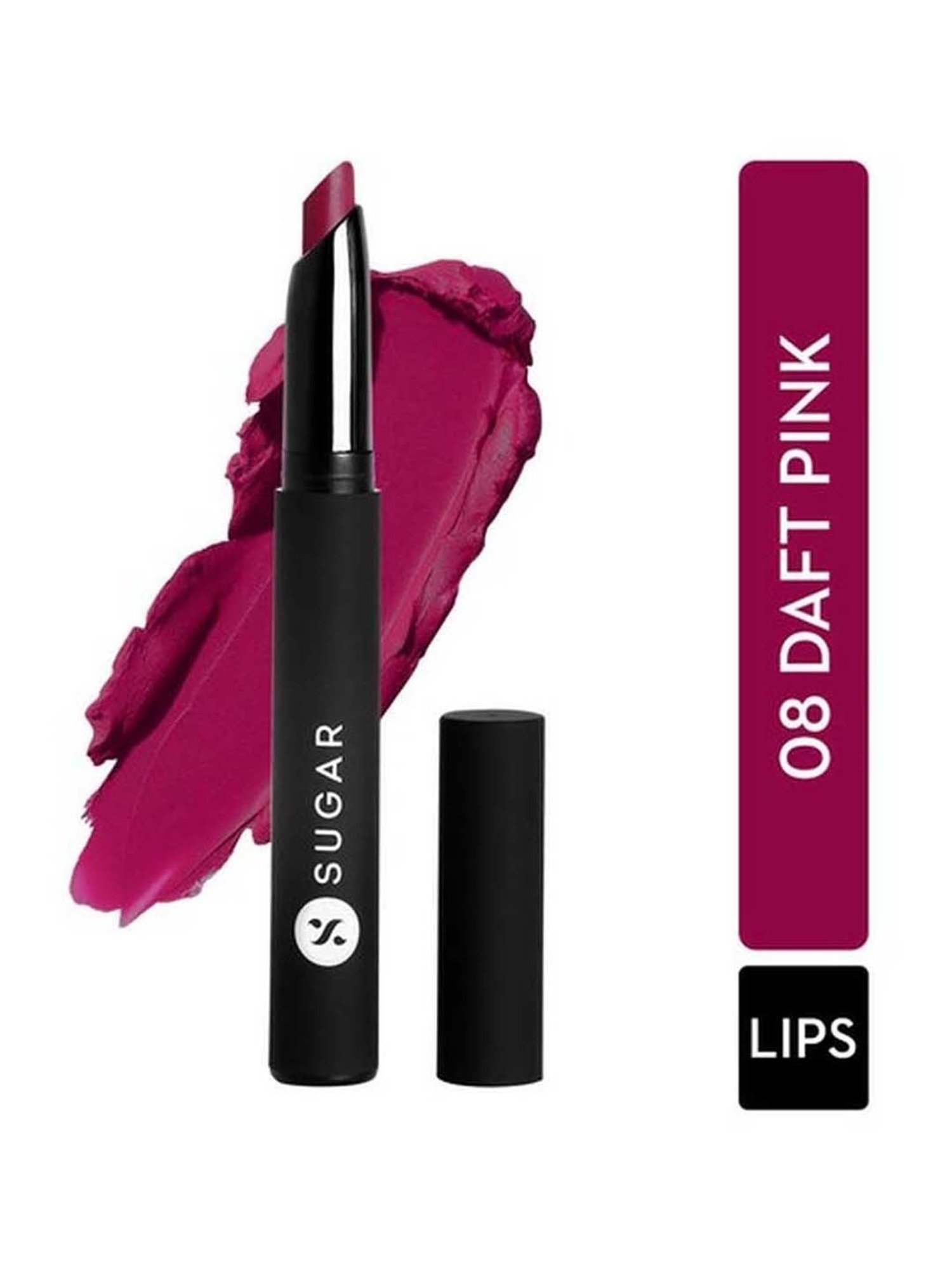 Sugar Cosmetics Matte Attack Transferproof Lipstick 08 Daft Pink - 2 gm