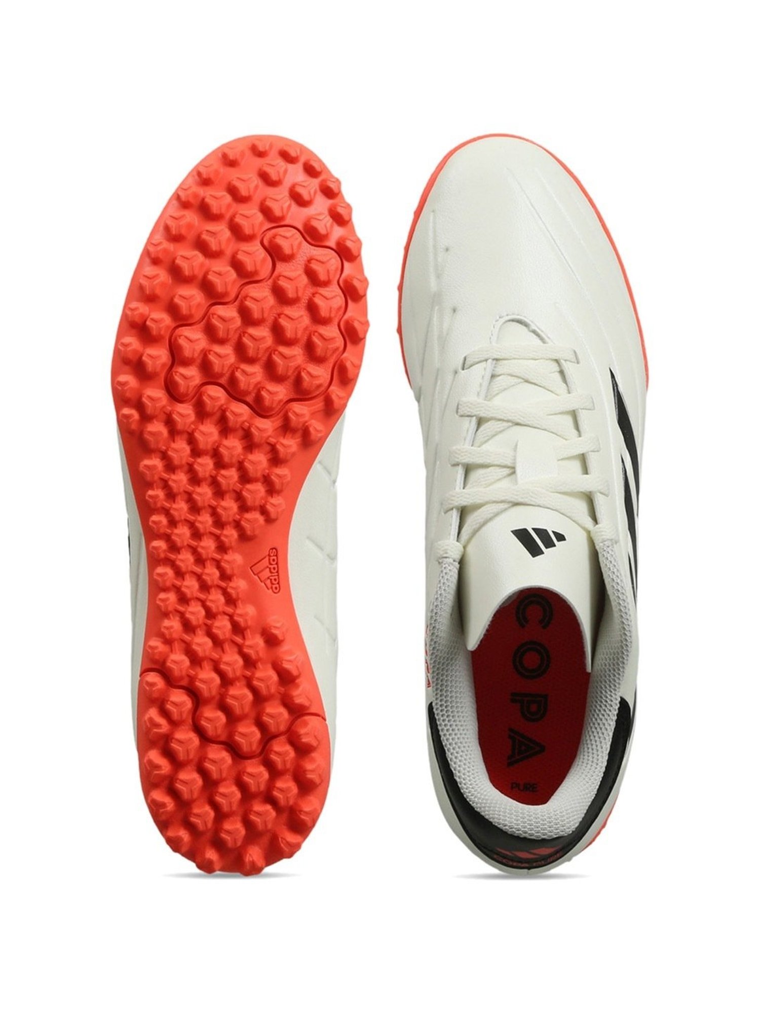 Adidas Men's COPA PURE 2 CLUB TF Off White Football Shoes