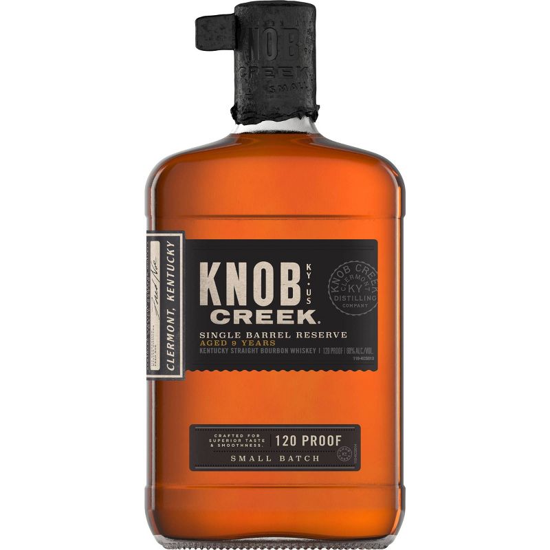 Knob Creek Single Barrel Whiskey - 750ml Bottle