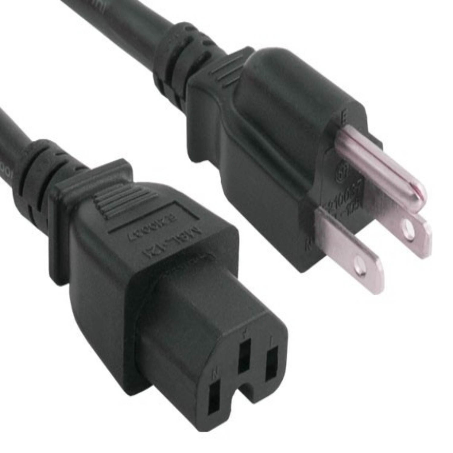 SANOXY Cables and Adapters; 10ft 14 AWG 15A 125V Power Cord (NEMA 5-15P to IEC320 C15)