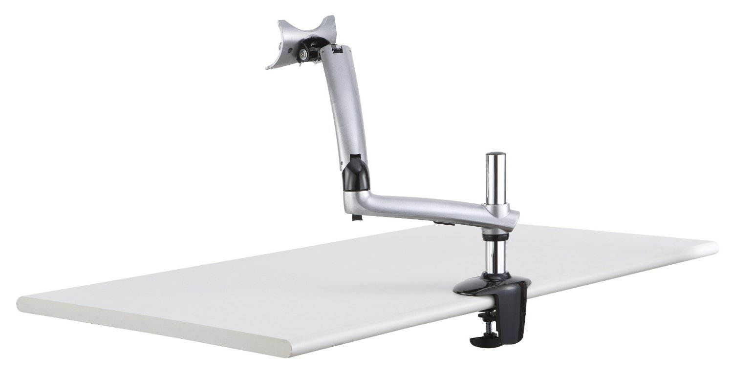 Mount-It! Single Apple Mac Monitor Desk Mount, Clamp Base