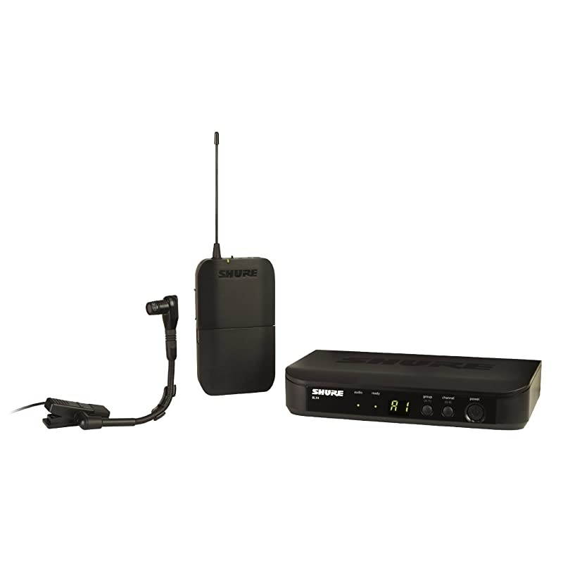 BLX14/B98 Wireless Microphone System with Bodypack and BETA 98H/C Clip-on Gooseneck Instrument Mic