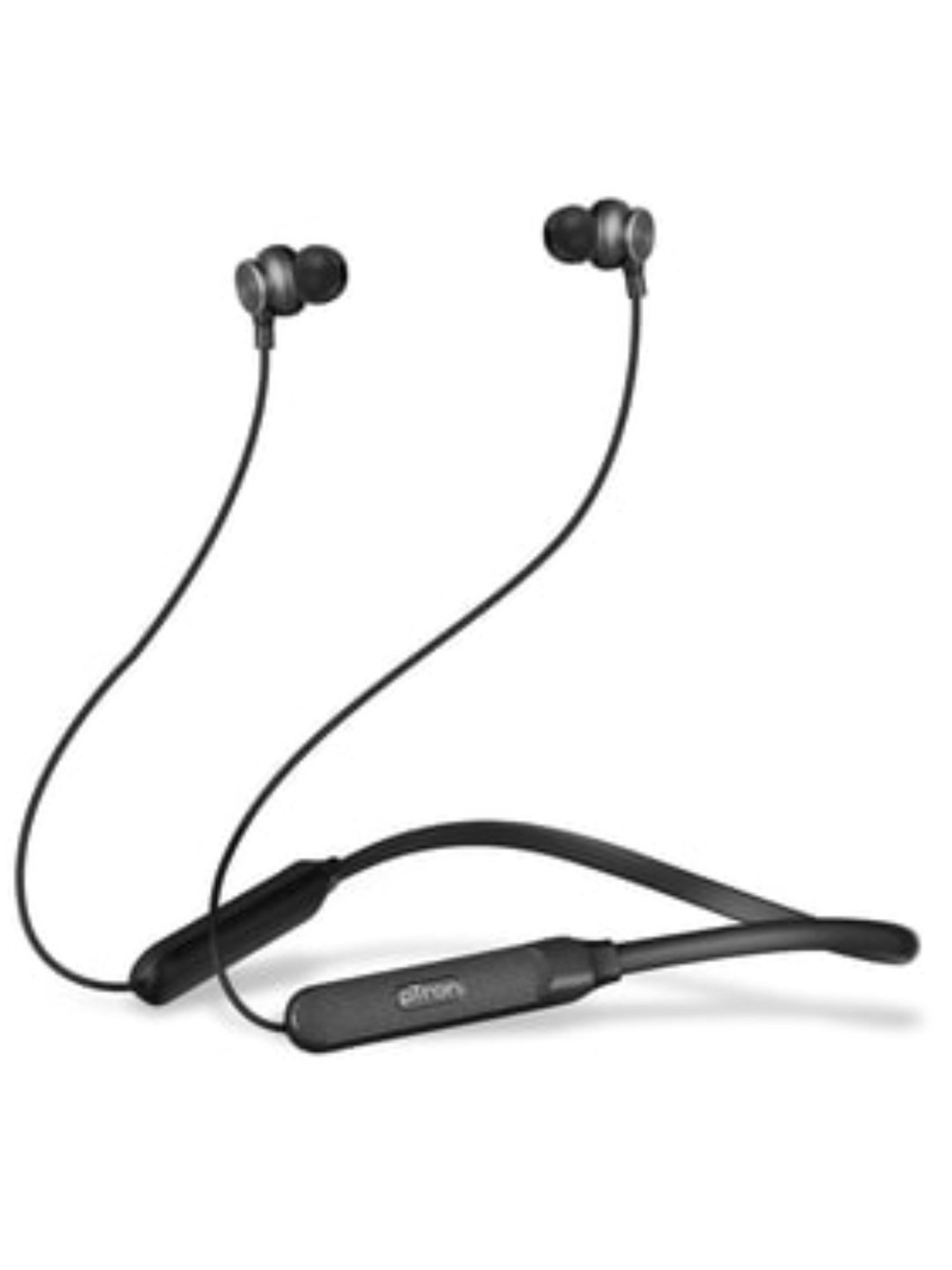 PTron Tangent Duo Bluetooth 5.2 Wireless in-Ear Earbuds with Mic, 24 Hours Playback (Black)