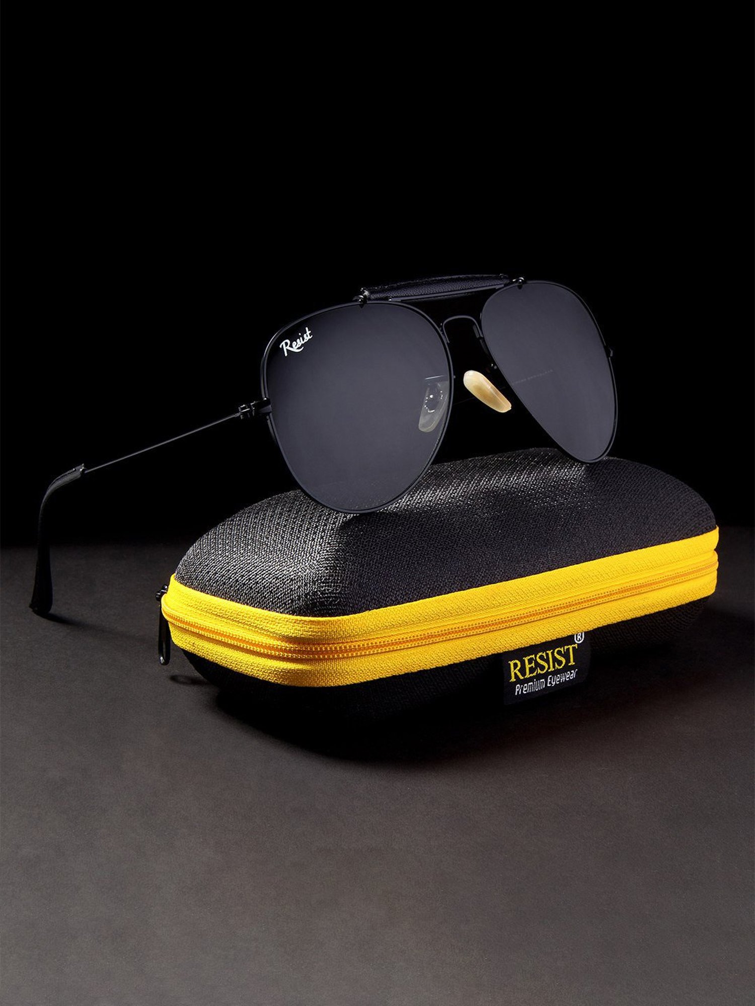 Opium Grey UV Protection Square Sunglasses for Women