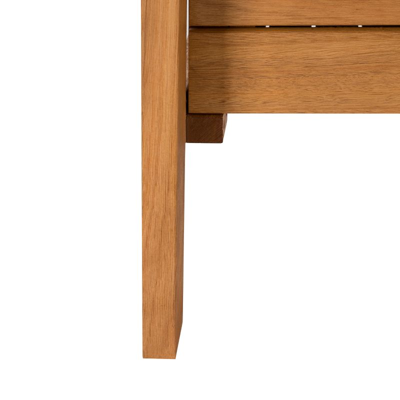 Bertie Tea Trolley - Teak - Safavieh