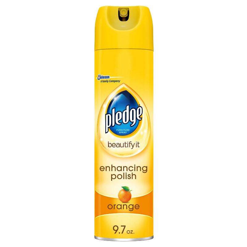 Pledge Orange Enhancing Polish - 9.7oz