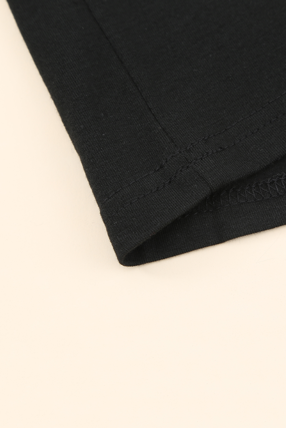 Blank Sweatshirt - Black Leopard Print Sleeve Long Sleeve Top Customized