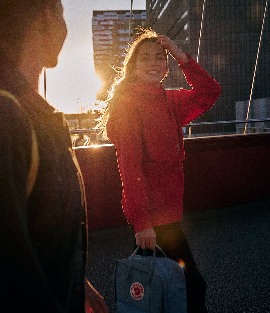 Fjallraven Kanken Water-Resistant Cotton Zipper Convertible Backpack