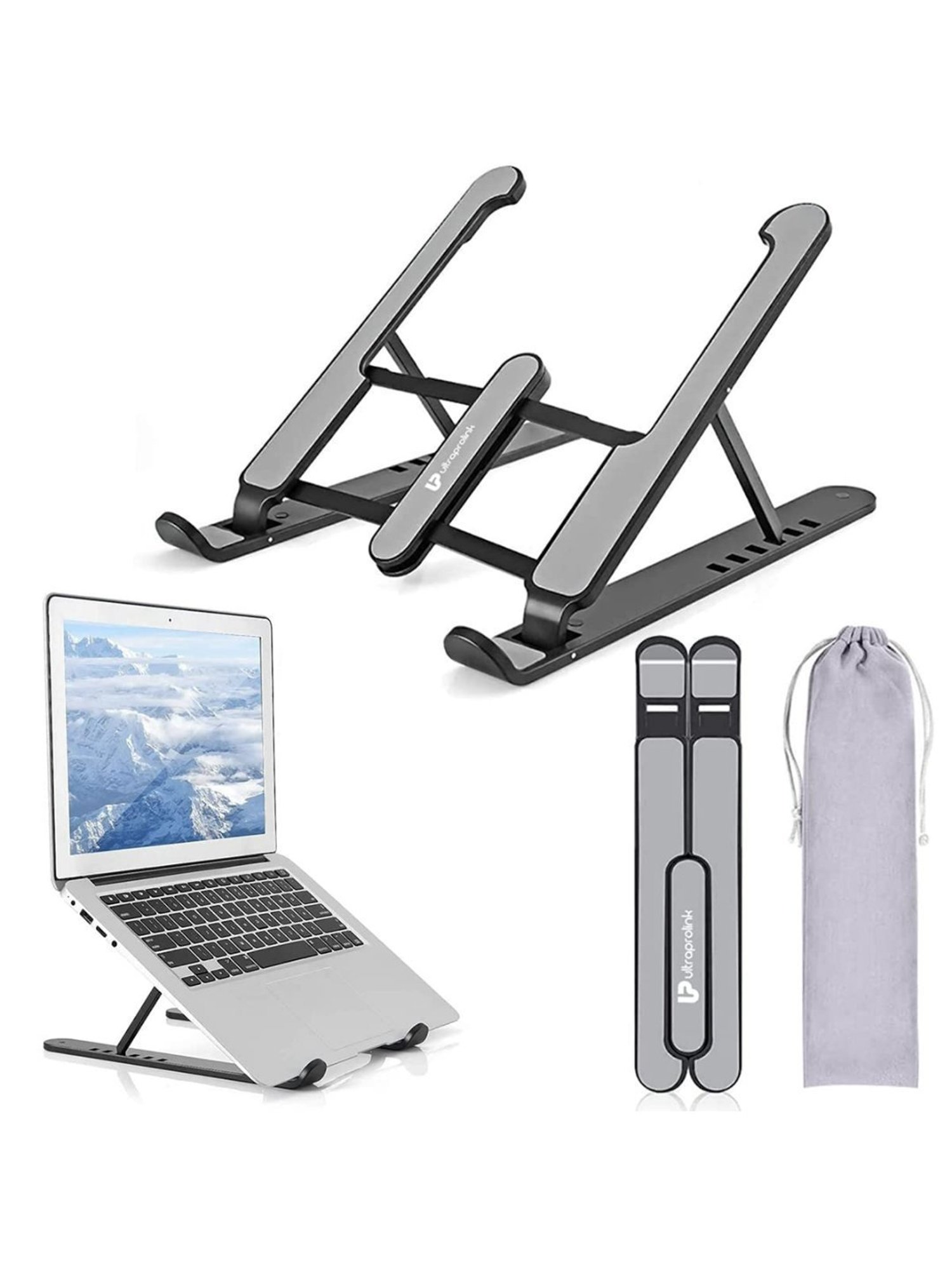 GRIPP Magic Stand Compatible for All Mobile Phones Devices (Black)