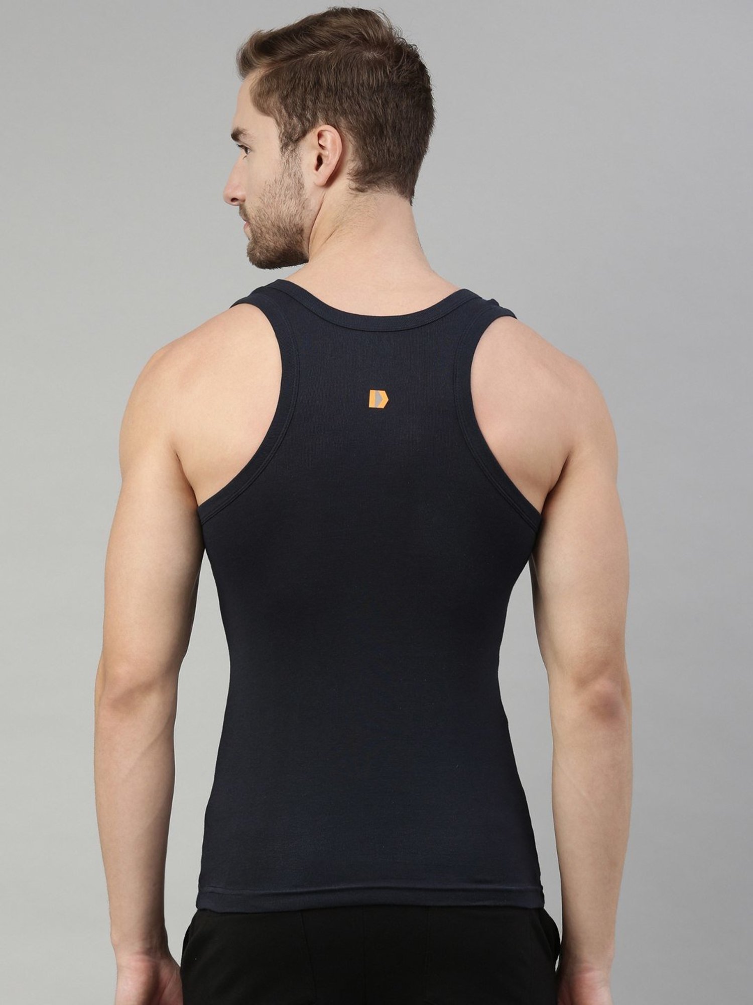 Dixcy Scott Originals Multi Cotton Regular Fit Vest - Pack Of 2