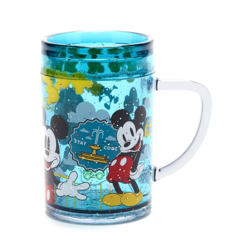 Disney Mickey Mouse 7.5oz Plastic Open Cup Blue - Disney Store