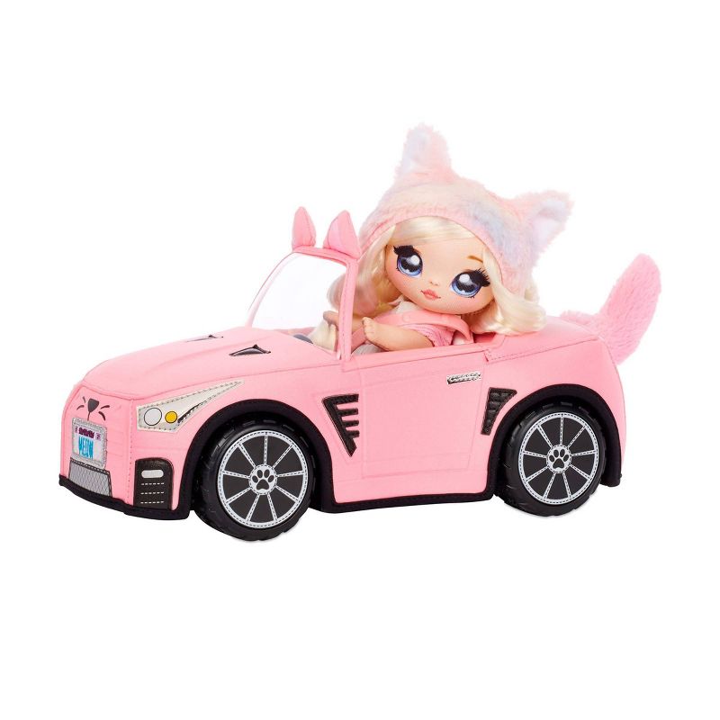 Na! Na! Na! Surprise Pink Soft Plush Convertible Car