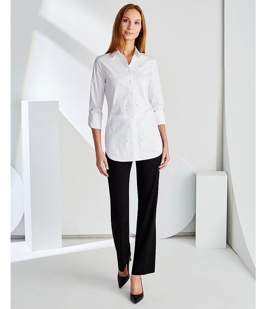 Calvin Klein Madison Straight Leg Pants