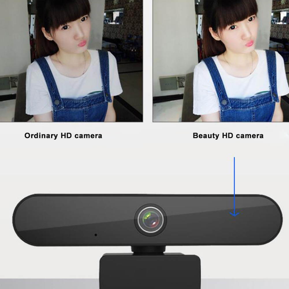 1080P Teaching HD Webcam USB With Hi-Fi Microphone 360 Degree Rotation 12.0MP 30FPS Desktop Laptop Computer PC Webcam